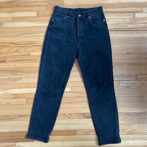 High-Waisted Mom Jeans